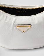 Prada Arqué Naplak Patent Leather Shoulder Bag - Image 4
